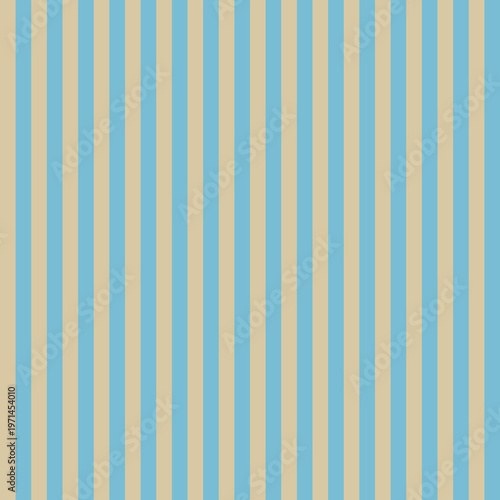 Beige and Dusty Blue Vertical Stripe Digital Paper, Seamless Vintage Coastal Striped Background Pattern for Scrapbooking, Wrapping, Fabric and Printable Crafts