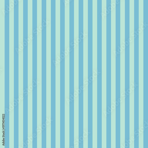 Muted Teal and Soft Blue Vertical Stripe Digital Paper, Seamless Coastal Striped Background Pattern for Scrapbooking, Wrapping, Fabric and Printable Crafts