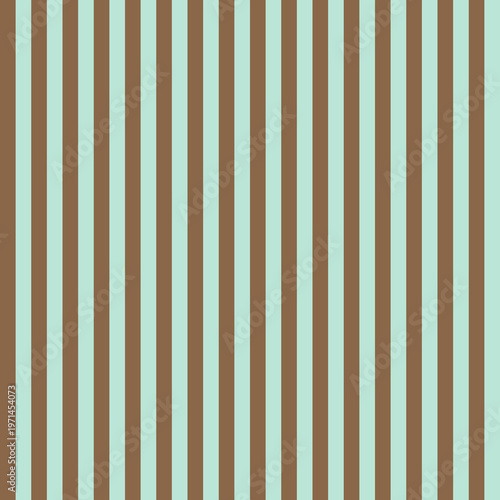 Brown, Sage Green and Dusty Blue Vertical Stripe Digital Paper, Seamless Earth Tone Coastal Striped Background Pattern for Scrapbooking, Wrapping, Fabric and Printable Crafts