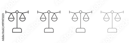 Justice collection of icon styles