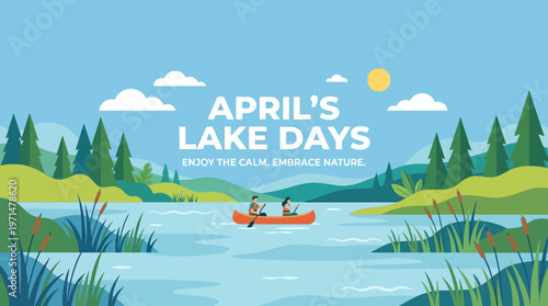 April's Lake Days A Peaceful Day On The Water