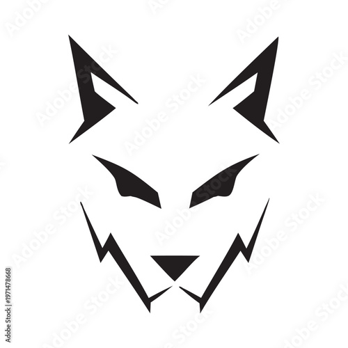 Dog Groomer Paw Print Logo