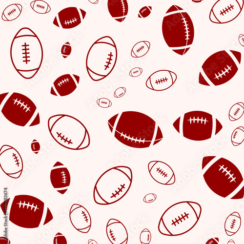 Football artful useful trendy stylish design vector Illustration handsome colorful background