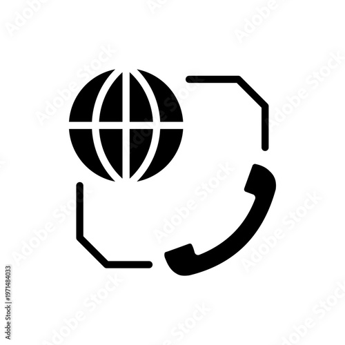 VOIP Glyph Icon