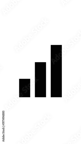Free Download Black Bars of Different Heights. - GFXLoad