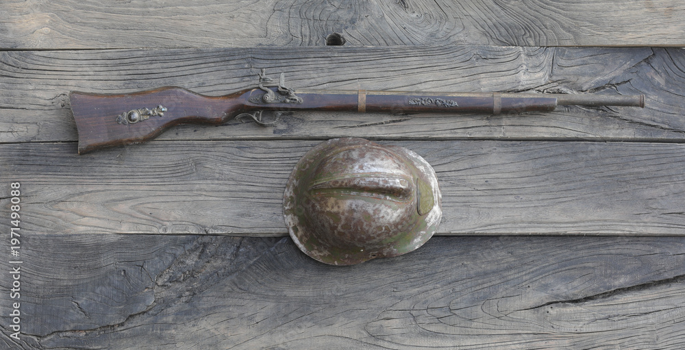 Obraz premium military uniform of the First World War