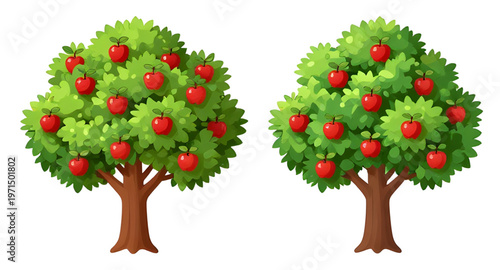 apple tree illustration, fruit tree illustration, apple orchard illustration, tree vector illustration, apple vector illustration, tree clipart design, apple clipart design, tree graphic design, apple