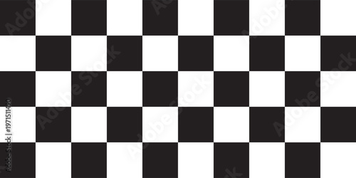 white and black empty space vector Chess pattern. Background finish flag.