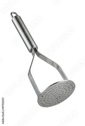 Canvas Print Stainless steel potato masher kitchen tool
