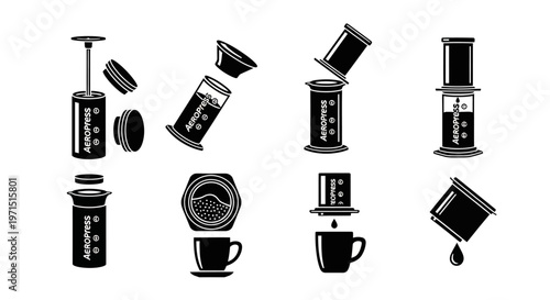 AeroPress Coffee Maker Instructions: Assembly and Brewing Steps
