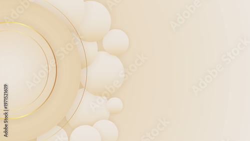 Minimalist Golden Line Art on Cream. Sophisticated abstract textures for cosmetic packaging, business cards, and luxury aesthetic projects.