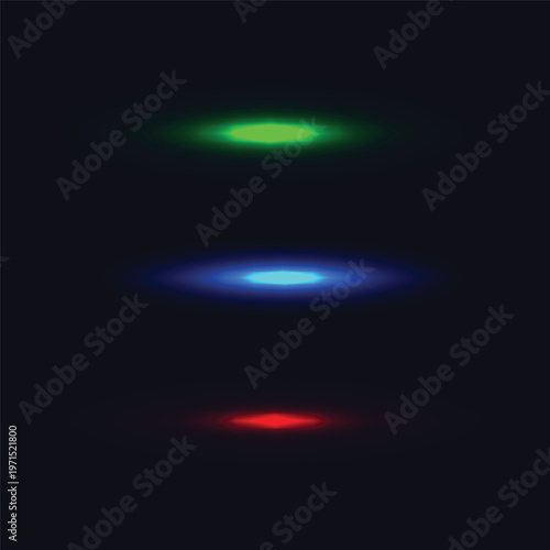 Vibrant light effect display a stunning abstract composition of red green and blue light streaks