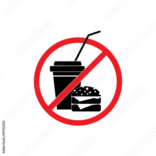No food and drink sign