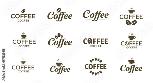 Coffee Logos and Brand Marks.