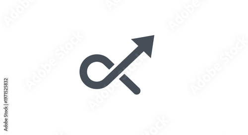 Black arrow symbol pointing up.