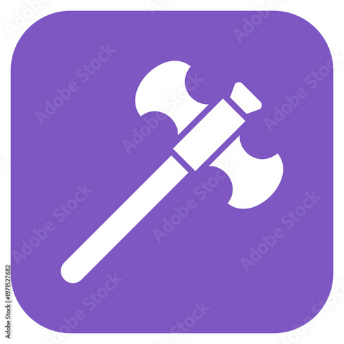 Viking Axe Icon Style