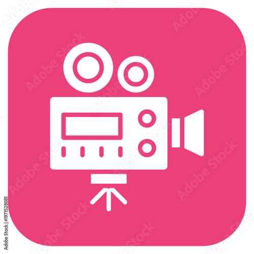 Video Camera Icon Style