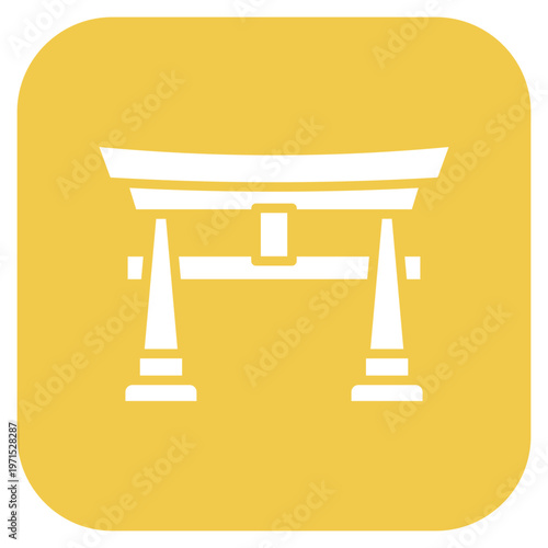 Torii Gate Icon Style