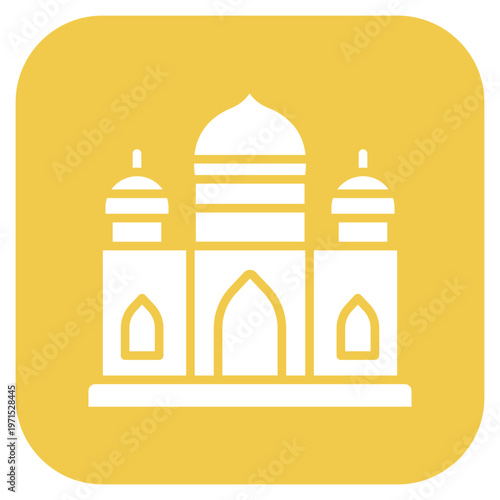 Taj Mahal Icon Style