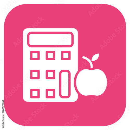 Calorie Calculator Icon Style