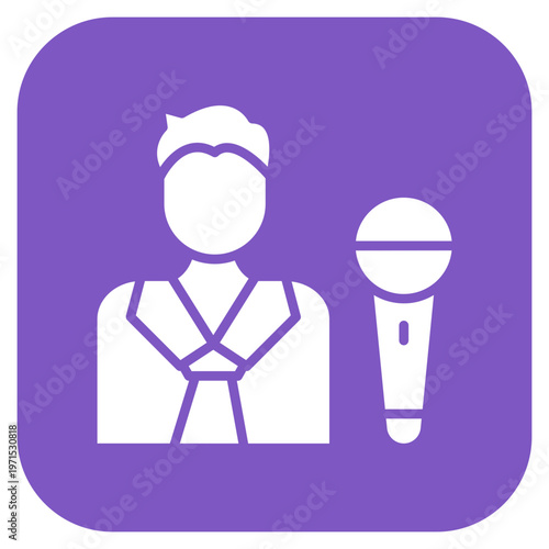 Host Male Icon Style