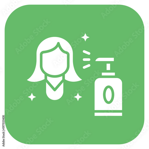 Facial Treatment Icon Style