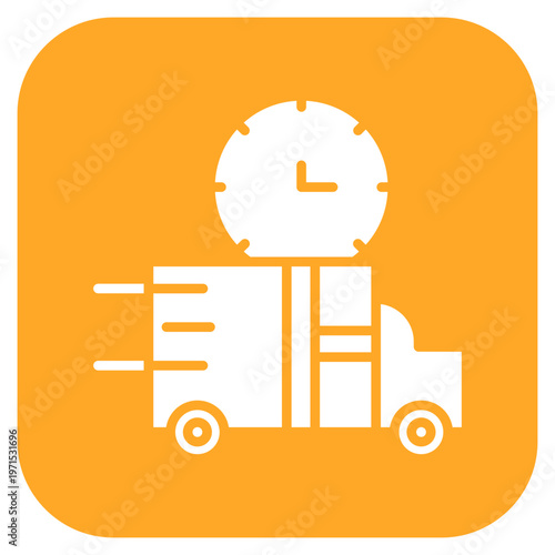 Express Shipping Icon Style