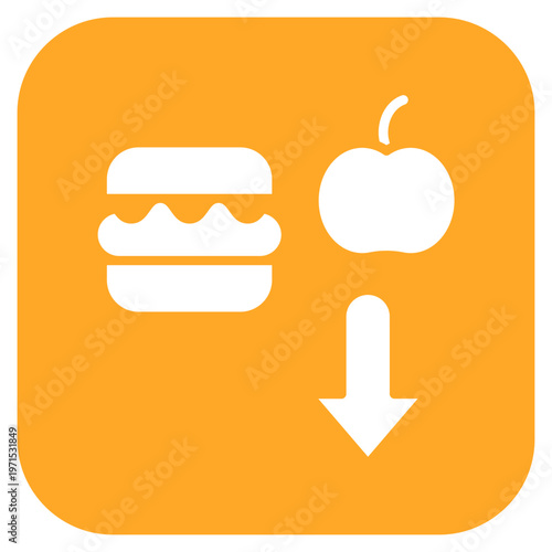 Calorie Deficit Icon Style