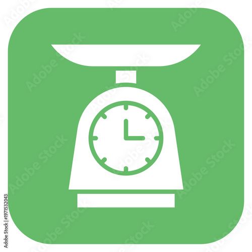 Food Scale Icon Style