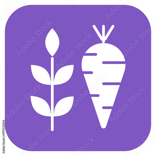 High Fiber Food Icon Style