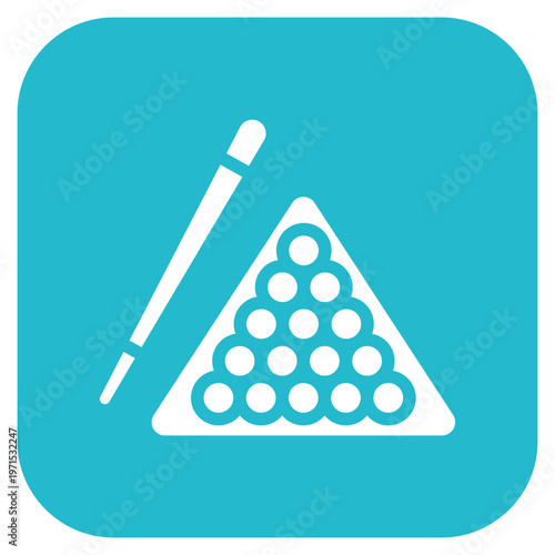 Billiards Icon Style