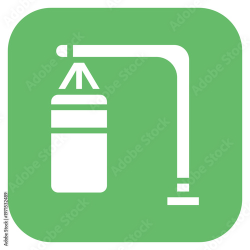 Punching Bag Icon Style