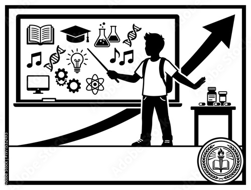 Teen choosing help over pills in an anti drug message