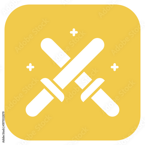 Glow Sticks Icon Style