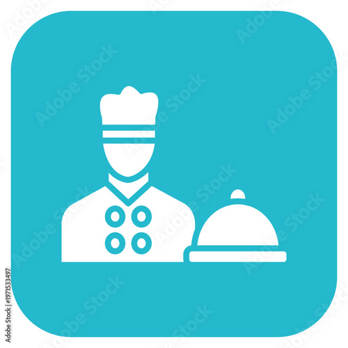 Chef Male Icon Style