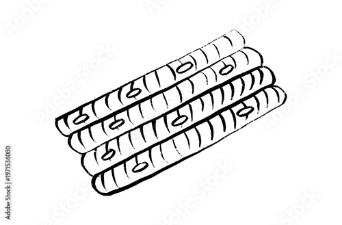 Cells structure sketch