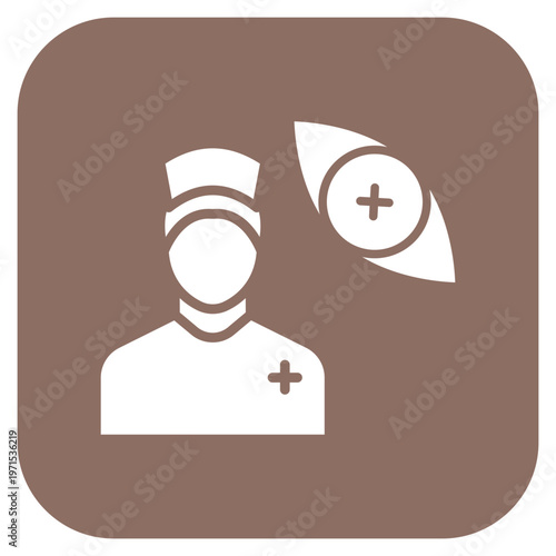 Optician Male Icon Style