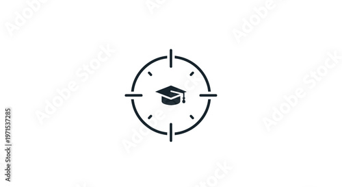 Graduation Cap Icon in Target.