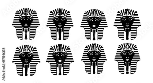 Pharaoh Mask Pattern