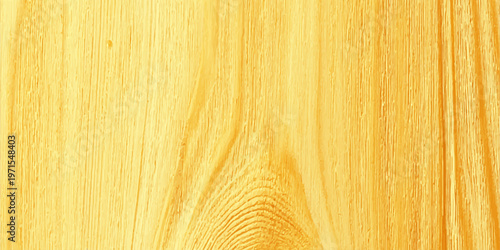 Natural light pine wood texture background with organic grain patterns and decorative knot, close-up timber surface
