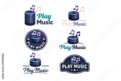 Voice-controlled smart speakers with musical notes