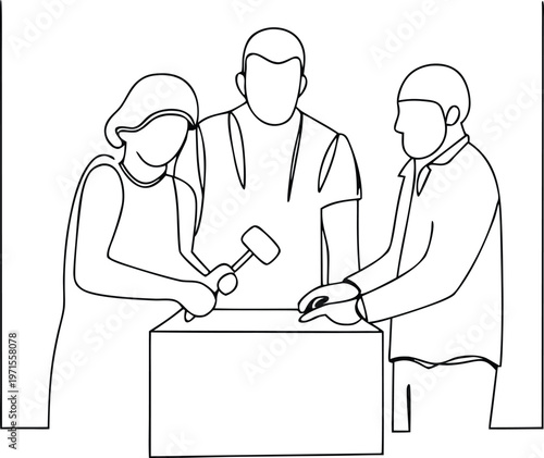 People with Bright Lines