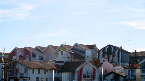 Praia da Costa Nova, Aveiro, Portugal.
one of the most emblematic places of a visit to Aveiro. Just a few km from the city is this beautiful beach with its typical stripe houses