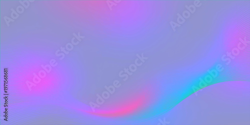 Abstract purple and colorful background with smooth pink waves and bright blue gradient lines in a digital flow design for a modern motion texture wallpaper illustration