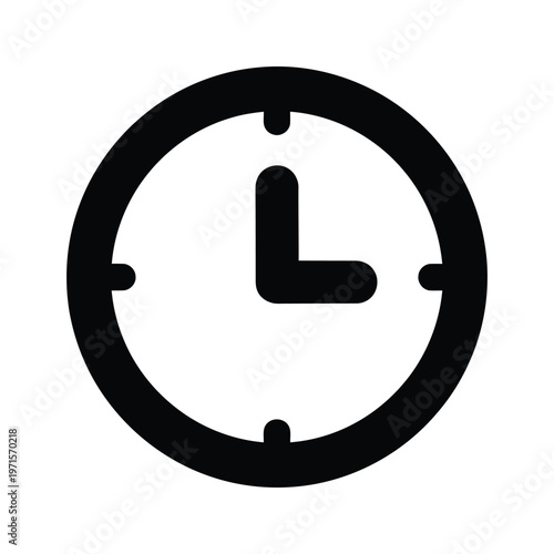 Analog clock displaying the time as approximately 1:10.