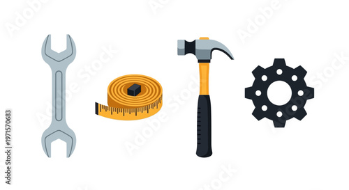 Tools for construction and repair work.