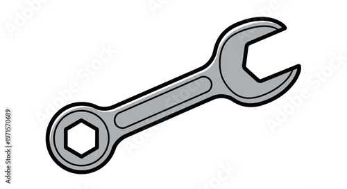 Adjustable Wrench Tool for Tightening Bolts.