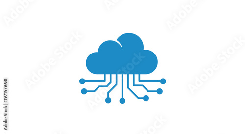 Cloud Computing Network Server System.