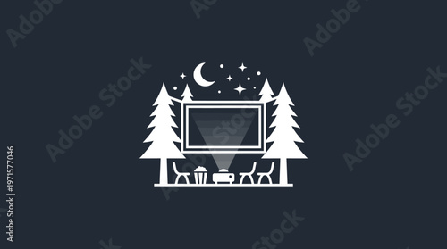 Outdoor Movie Night Under the Stars