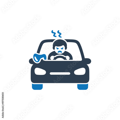 Angry Driving Complaint icon